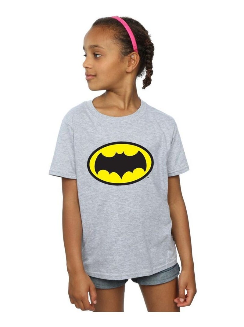 DC Comics - T-shirt Gris chiné - Kiabi