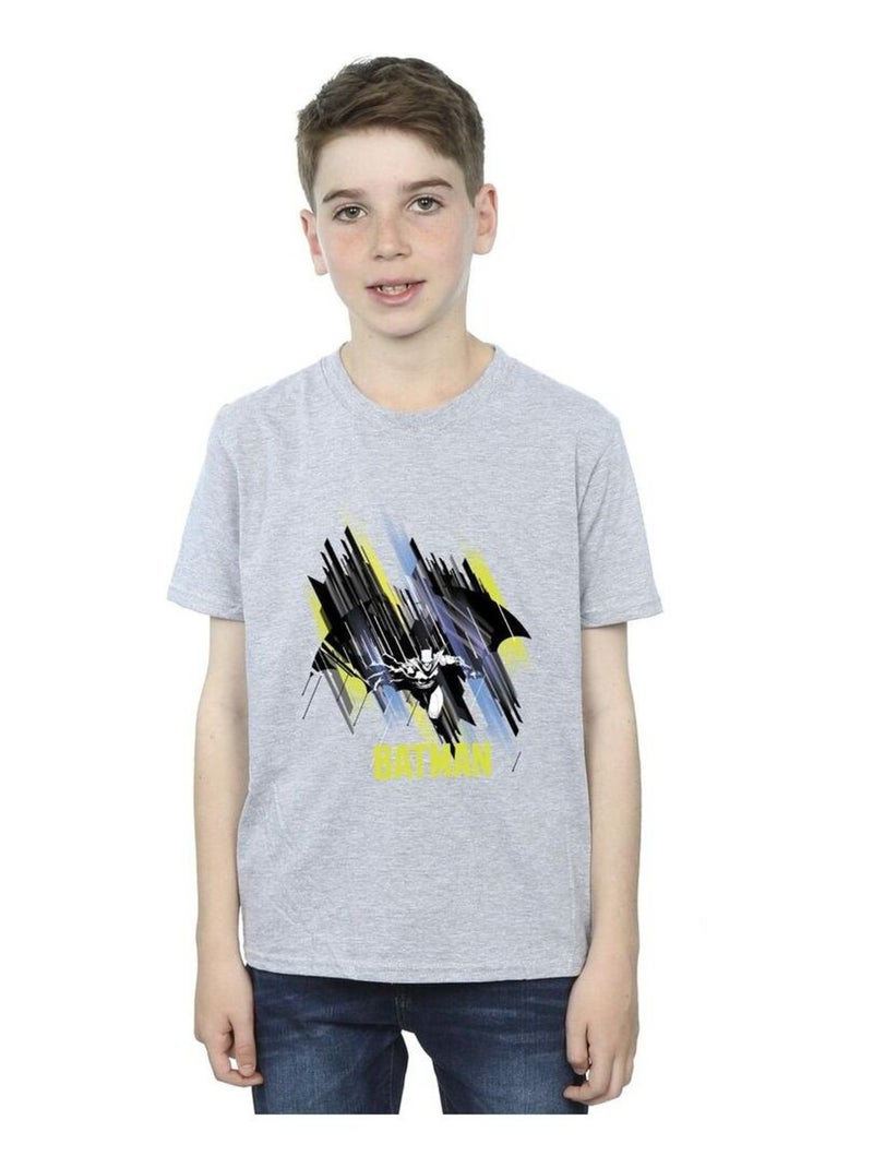 DC Comics - T-shirt Gris chiné - Kiabi