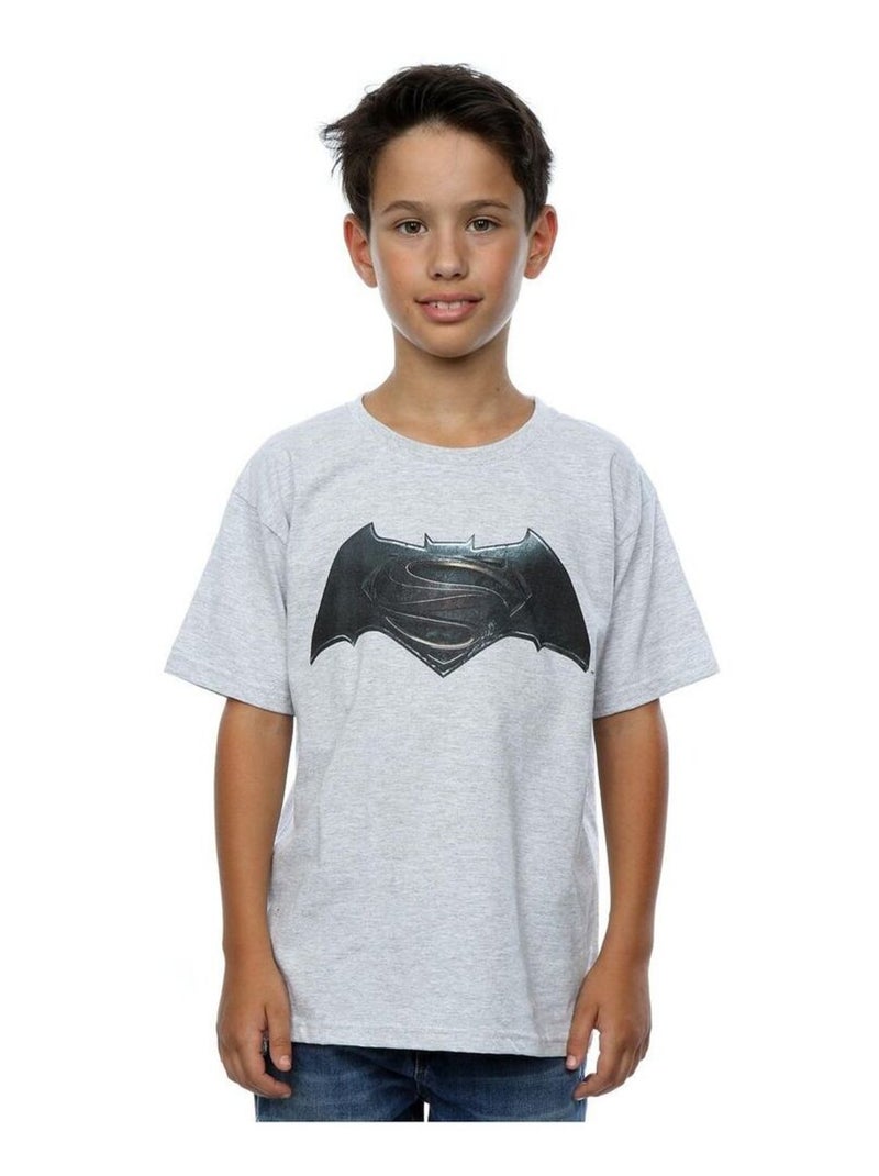 DC Comics - T-shirt Gris chiné - Kiabi