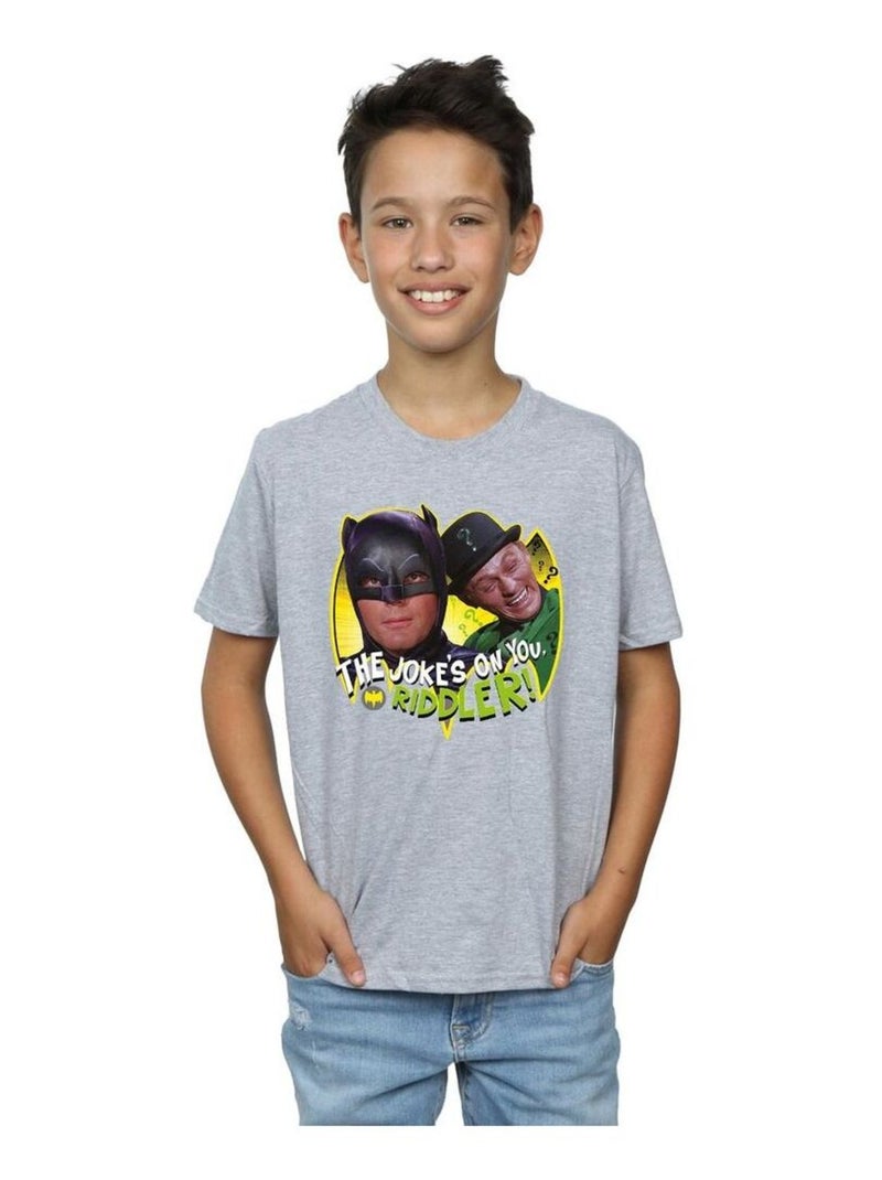DC Comics - T-shirt Gris chiné - Kiabi