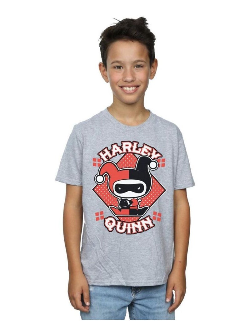 DC Comics - T-shirt Gris chiné - Kiabi