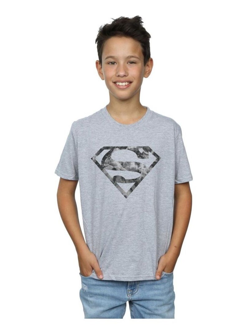 DC Comics - T-shirt Gris chiné - Kiabi