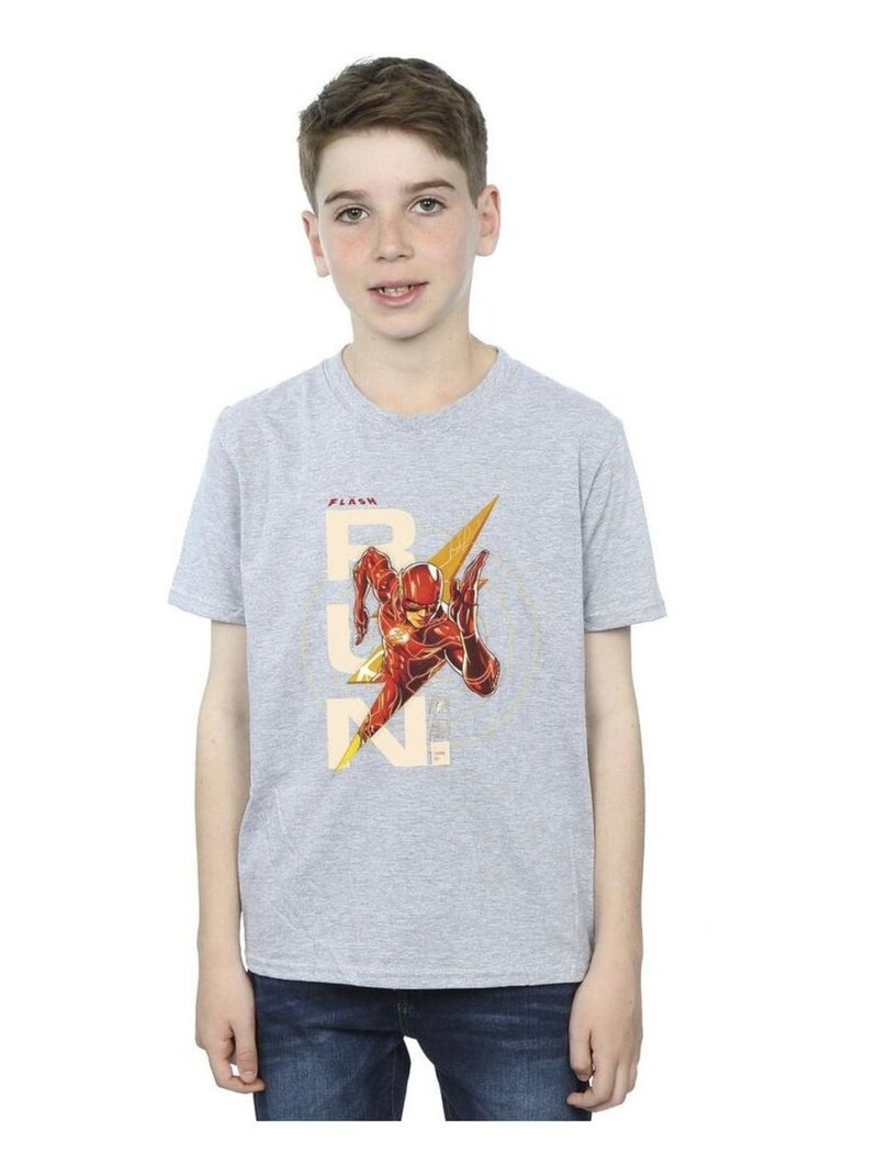 DC Comics - T-shirt Gris chiné - Kiabi