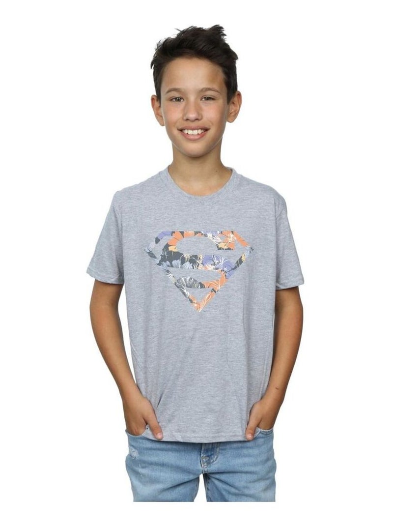 DC Comics - T-shirt Gris chiné - Kiabi