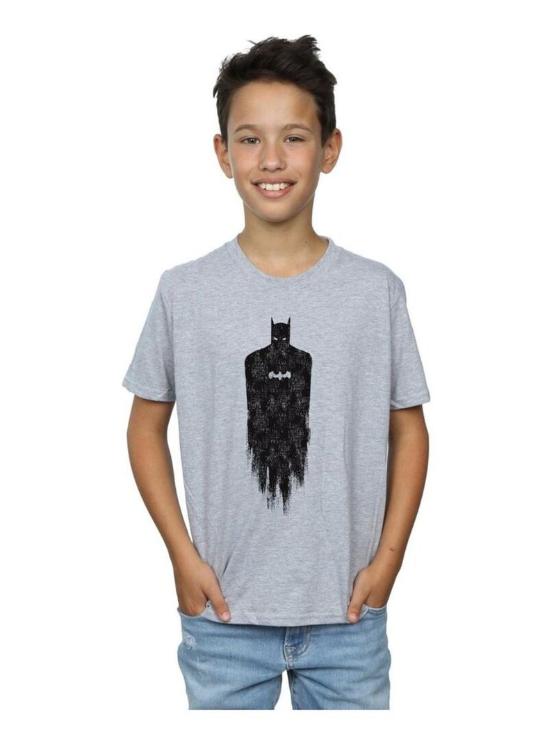 DC Comics - T-shirt Gris chiné - Kiabi