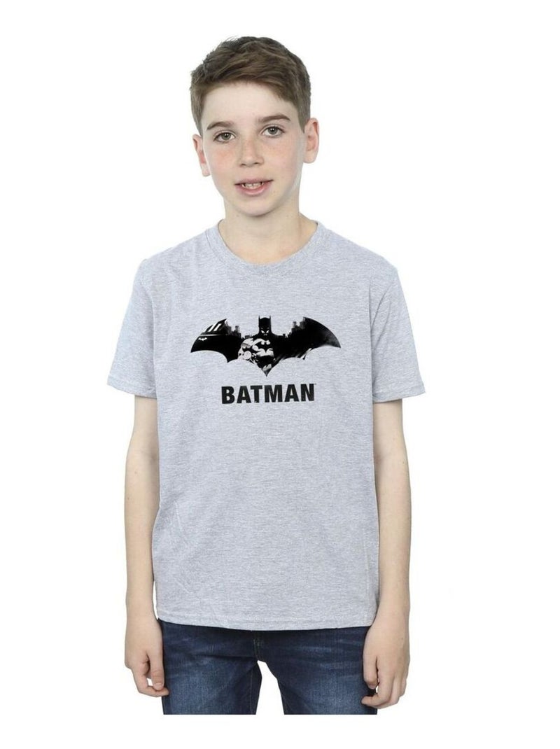DC Comics - T-shirt Gris chiné - Kiabi
