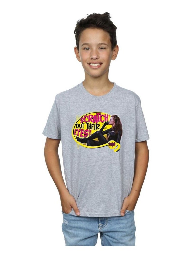 DC Comics - T-shirt Gris chiné - Kiabi