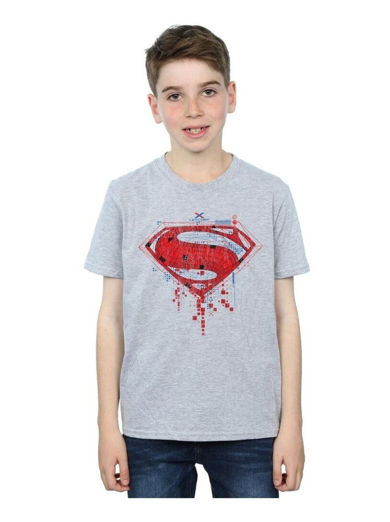DC Comics - T-shirt Gris chiné - Kiabi