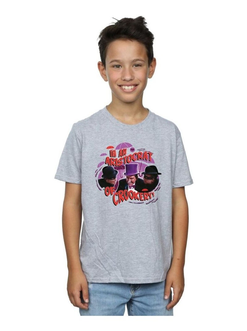 DC Comics - T-shirt Gris chiné - Kiabi
