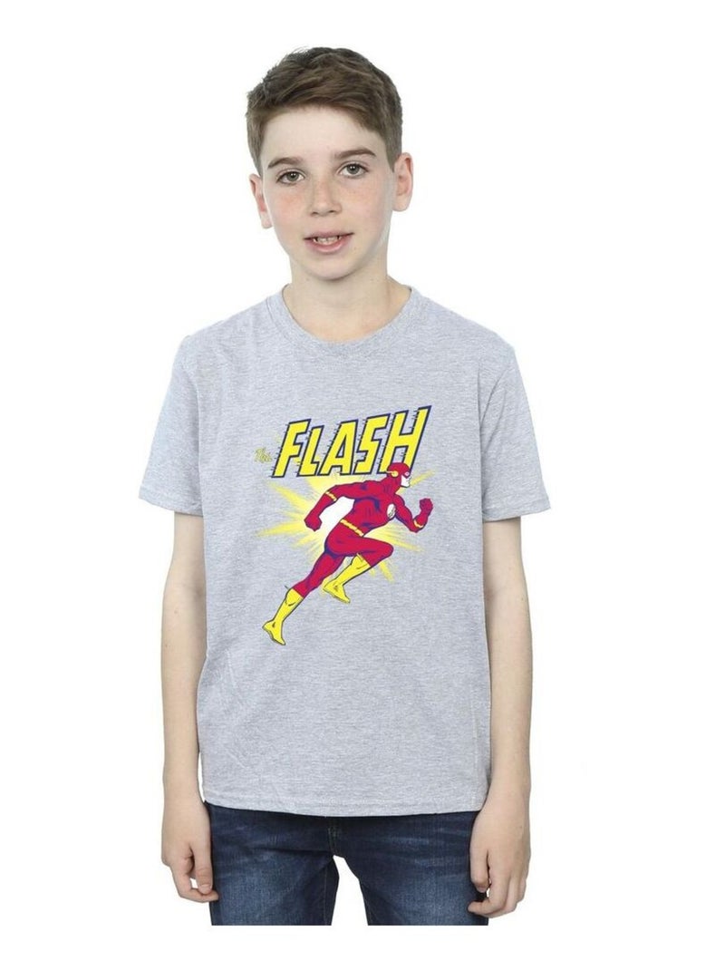 DC Comics - T-shirt Gris chiné - Kiabi