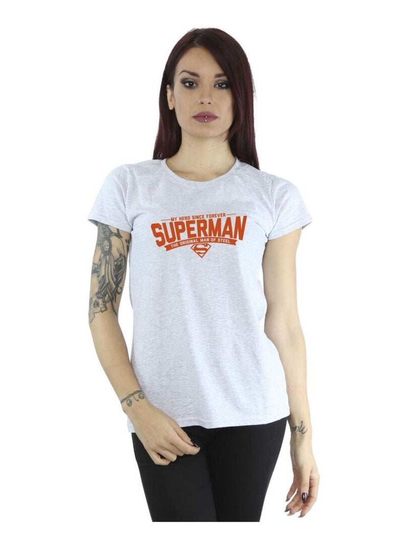DC Comics - T-shirt Gris chiné - Kiabi