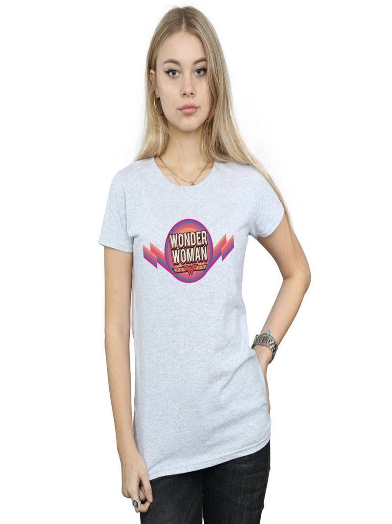 DC Comics - T-shirt Gris chiné - Kiabi