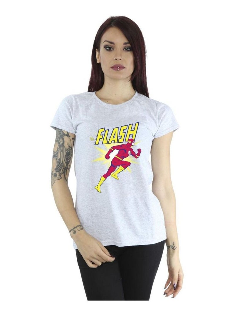DC Comics - T-shirt Gris chiné - Kiabi