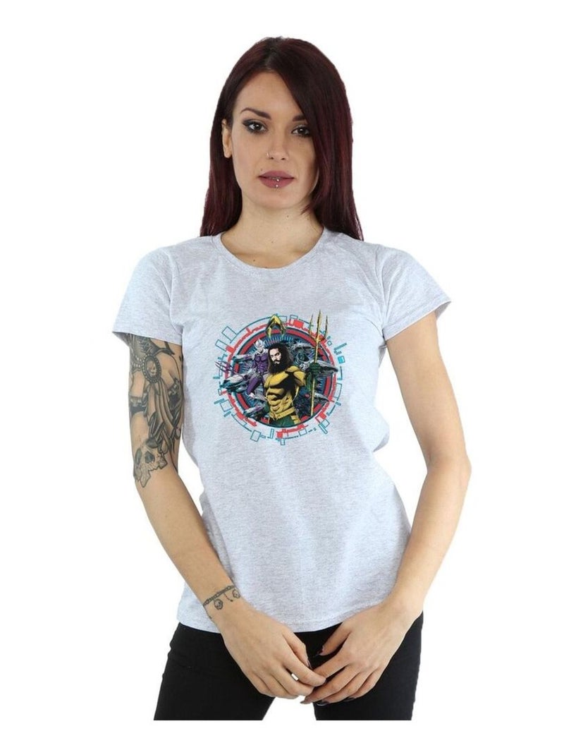 DC Comics - T-shirt Gris chiné - Kiabi