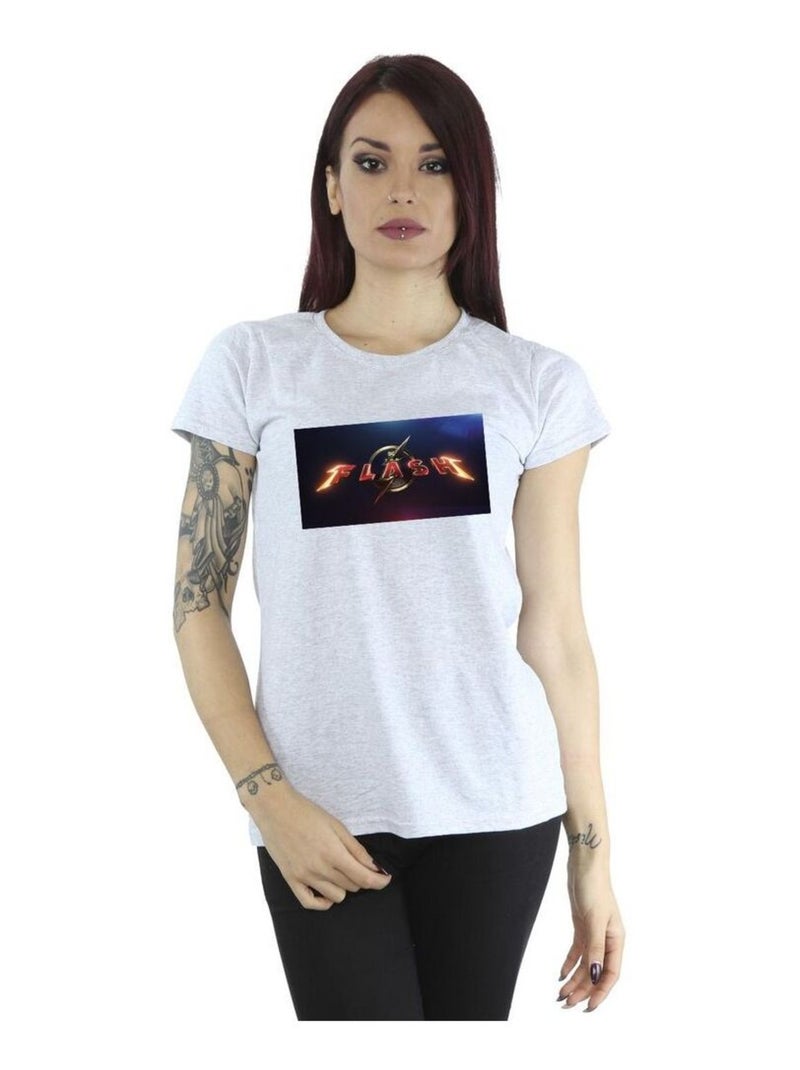 DC Comics - T-shirt Gris chiné - Kiabi