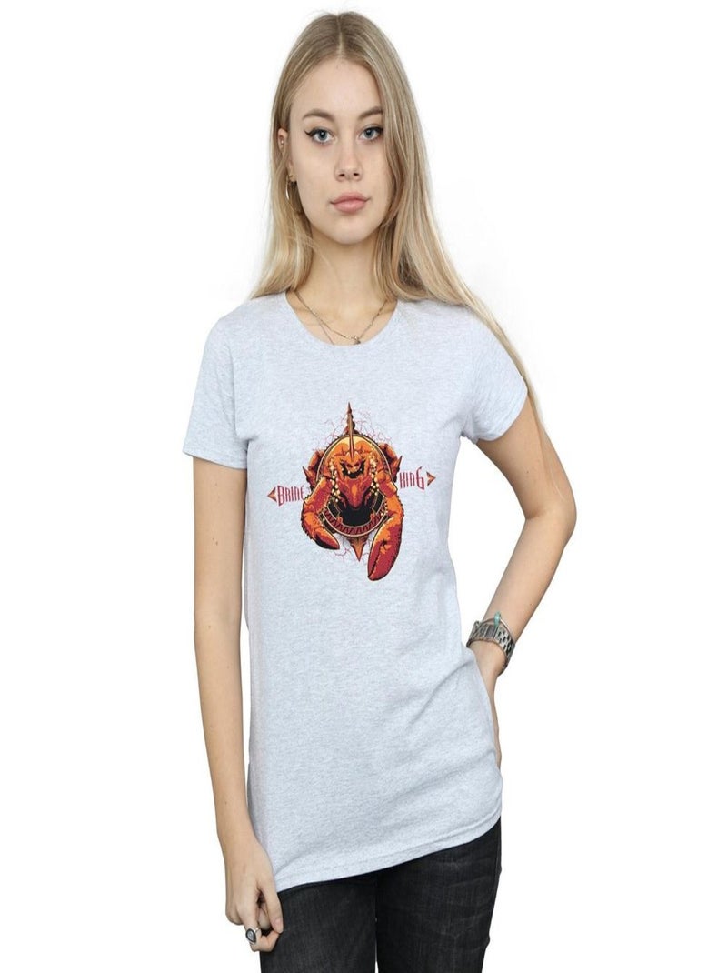 DC Comics - T-shirt Gris chiné - Kiabi
