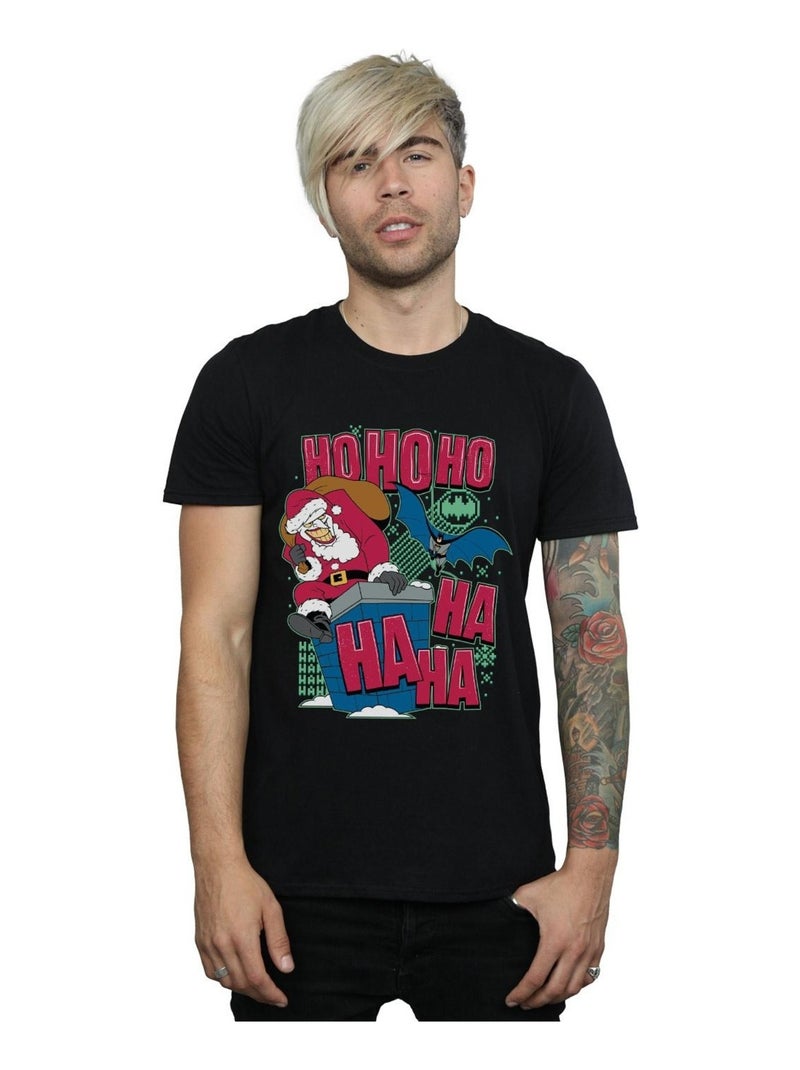 DC Comics - T-shirt HA HA HA HO HO HO Noir - Kiabi