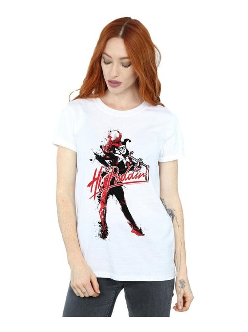 DC Comics - T-shirt HI PUDDIN - Kiabi DC Comics - T-shirt HI PUDDIN - Kiabi