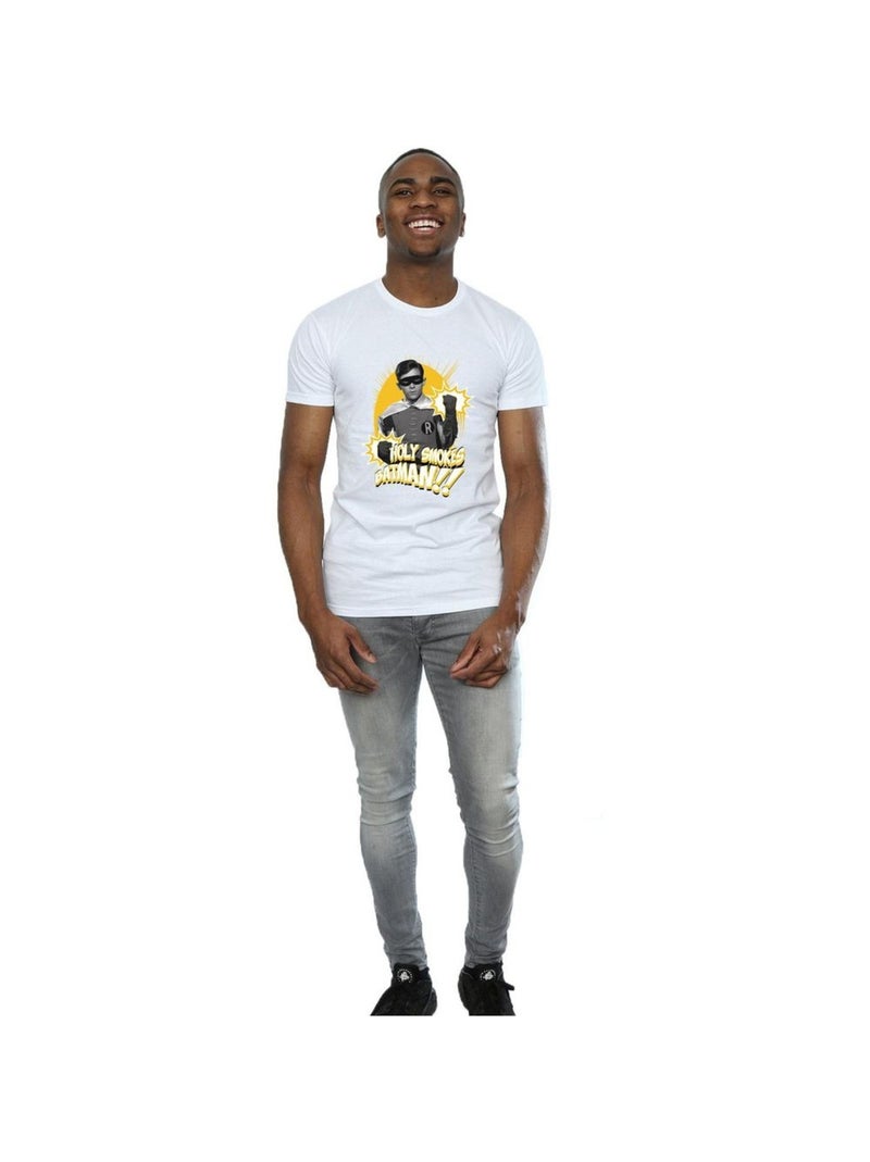 DC Comics - T-shirt HOLY SMOKES Blanc - Kiabi