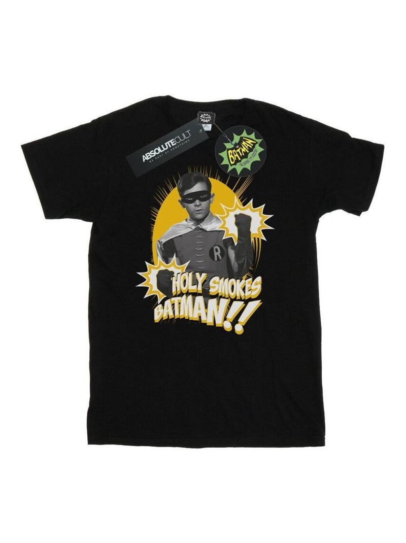 DC Comics - T-shirt HOLY SMOKES Noir - Kiabi