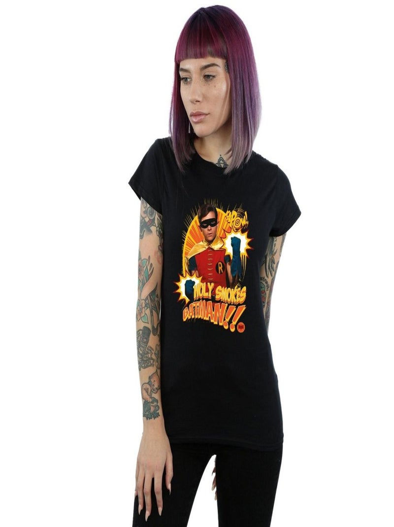 DC Comics - T-shirt HOLY SMOKES Noir - Kiabi
