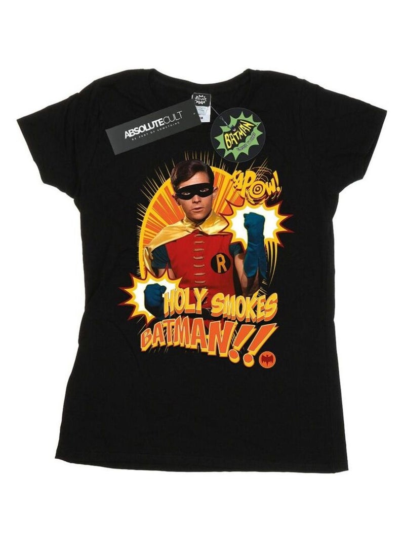 DC Comics - T-shirt HOLY SMOKES Noir - Kiabi