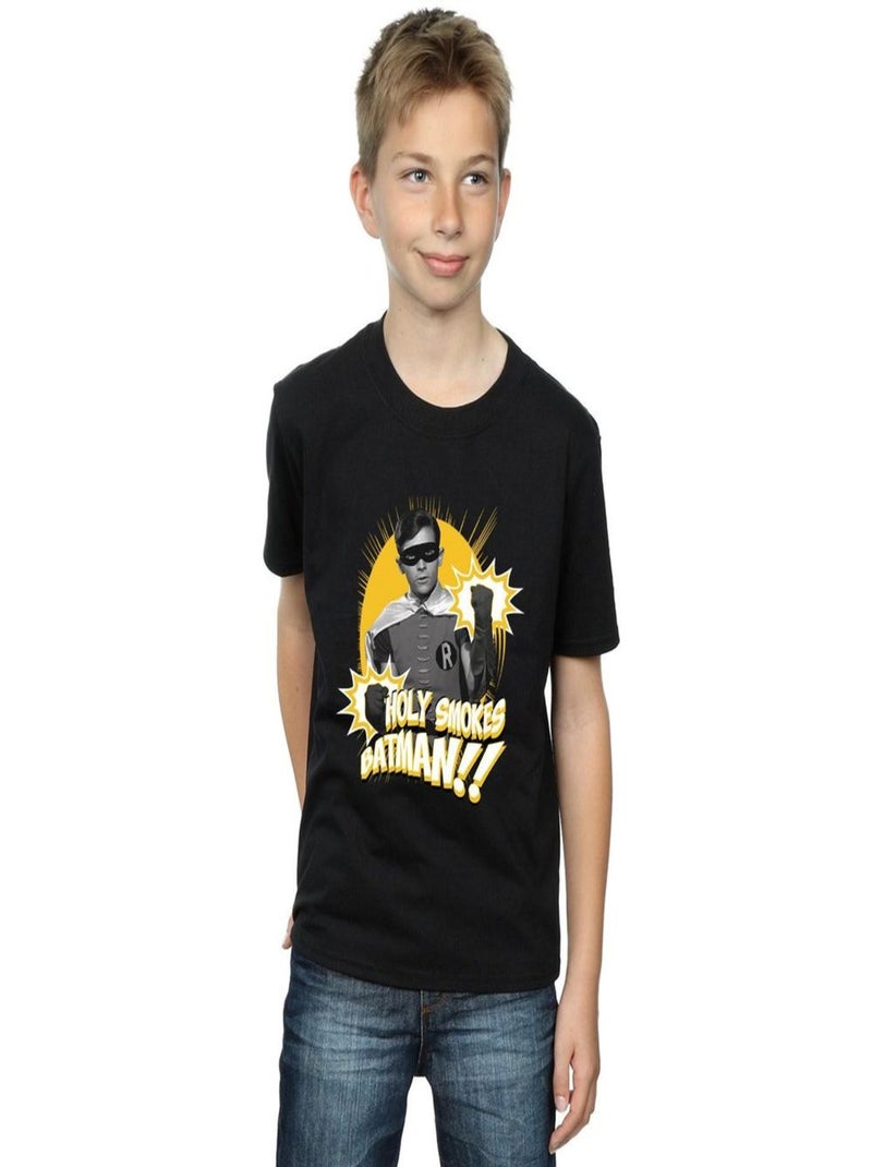 DC Comics - T-shirt HOLY SMOKES Noir - Kiabi