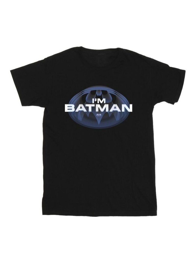 DC Comics - T-shirt I'M BATMAN Noir - Kiabi