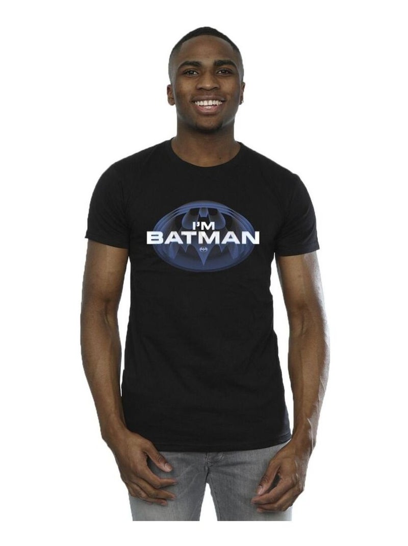 DC Comics - T-shirt I'M BATMAN Noir - Kiabi