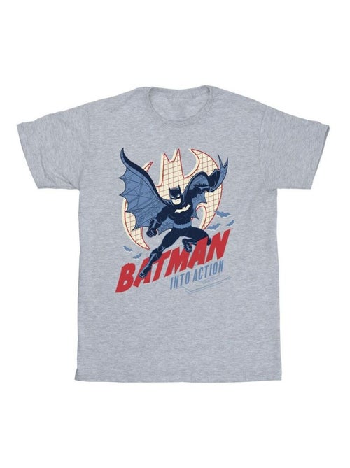 DC Comics - T-shirt INTO ACTION - Kiabi DC Comics - T-shirt INTO ACTION - Kiabi