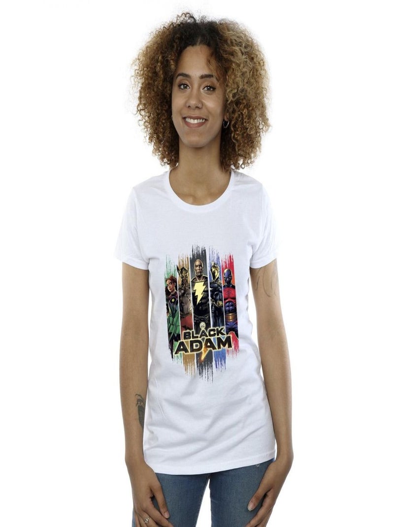 DC Comics - T-shirt JSA Blanc - Kiabi
