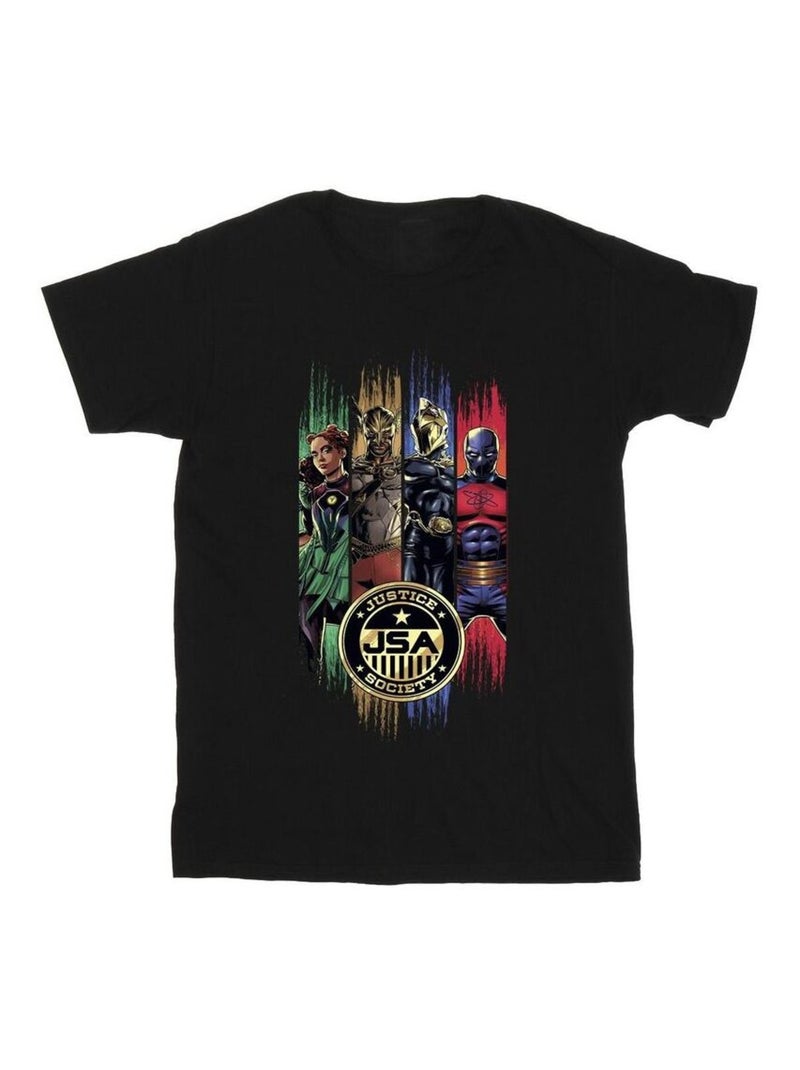DC Comics - T-shirt JSA Noir - Kiabi
