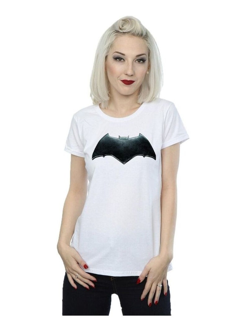DC Comics - T-shirt JUSTICE LEAGUE Blanc - Kiabi