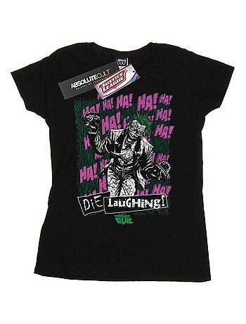 DC Comics - T-shirt JUSTICE LEAGUE DIE LAUGHING