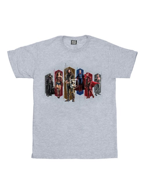 DC Comics - T-shirt JUSTICE LEAGUE - Kiabi DC Comics - T-shirt JUSTICE LEAGUE - Kiabi