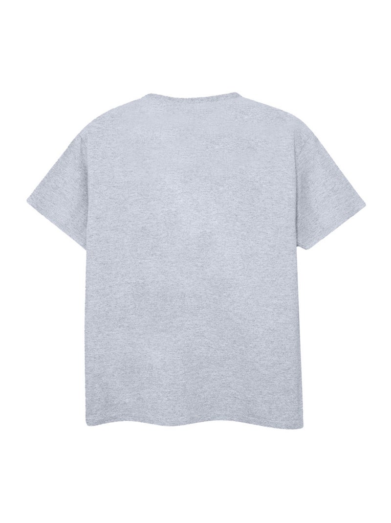 DC Comics - T-shirt JUSTICE LEAGUE Gris chiné - Kiabi