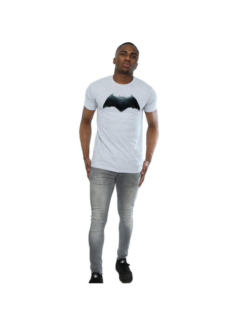 DC Comics - T-shirt JUSTICE LEAGUE Gris chiné - Kiabi