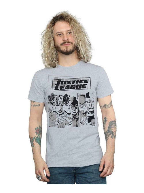 DC Comics - T-shirt JUSTICE LEAGUE - Kiabi