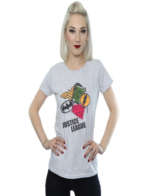 DC Comics - T-shirt JUSTICE LEAGUE - Kiabi