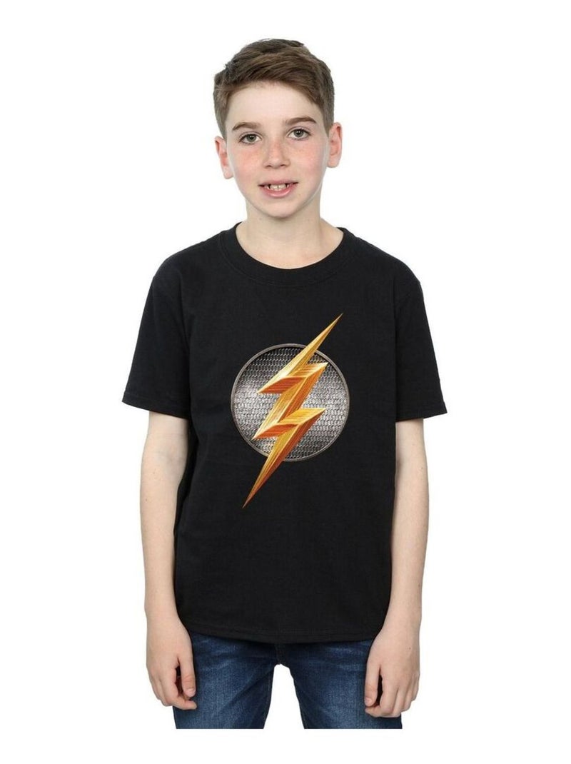 DC Comics - T-shirt JUSTICE LEAGUE Noir - Kiabi