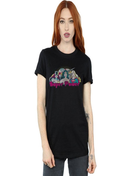 DC Comics - T-shirt JUSTICE LEAGUE SUPER POWER - Kiabi