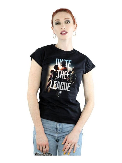 DC Comics - T-shirt JUSTICE LEAGUE UNITE THE LEAGUE - Kiabi