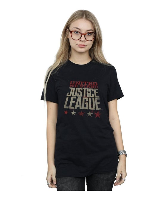 DC Comics - T-shirt JUSTICE LEAGUE UNITED WE STAND - Kiabi