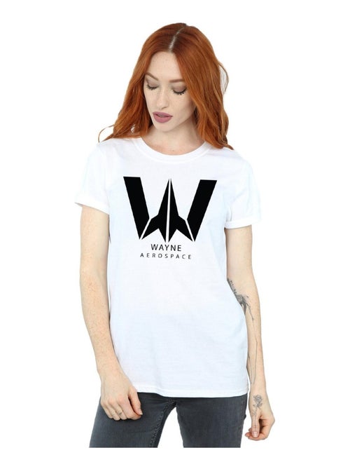 DC Comics - T-shirt JUSTICE LEAGUE WAYNE AEROSPACE - Kiabi