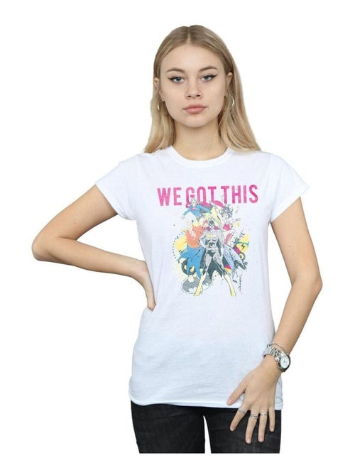 DC Comics - T-shirt JUSTICE LEAGUE WE GOT THIS - Kiabi