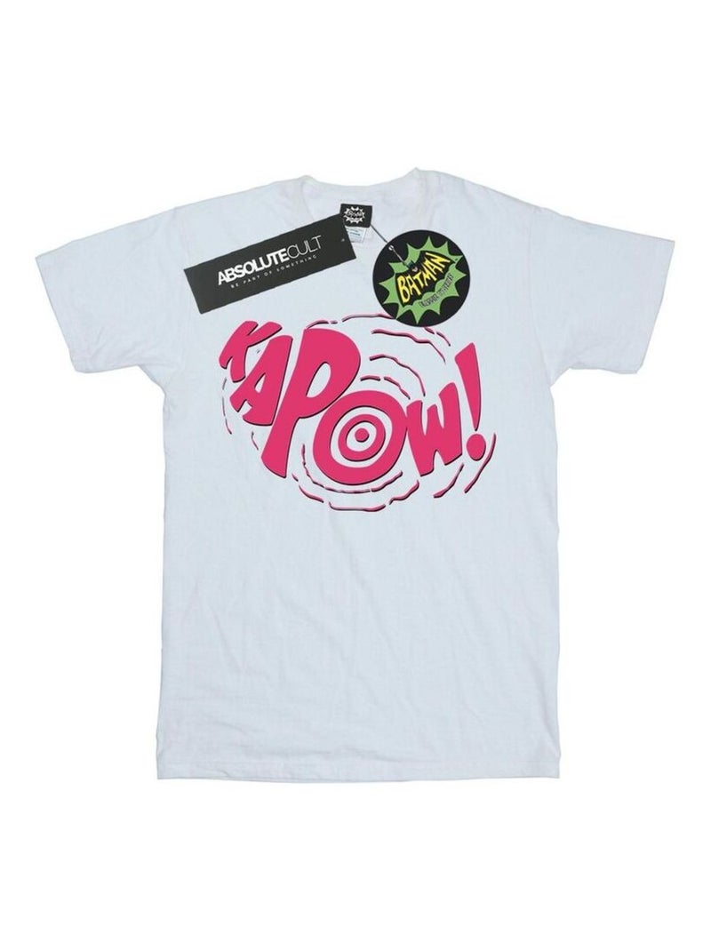 DC Comics - T-shirt KAPOW Blanc - Kiabi