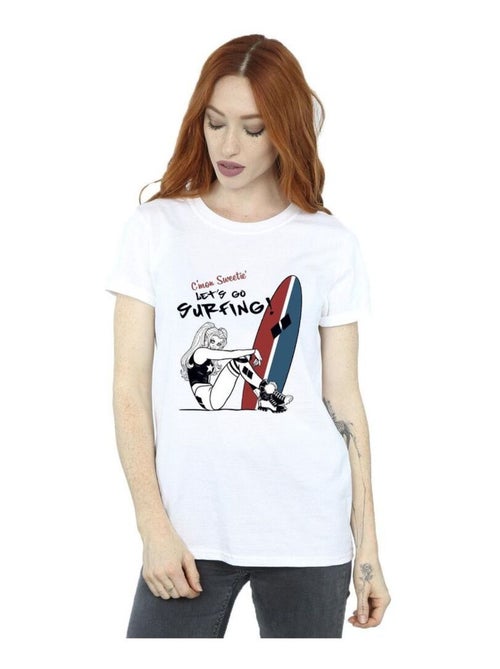 DC Comics - T-shirt LET'S GO SURFING - Kiabi