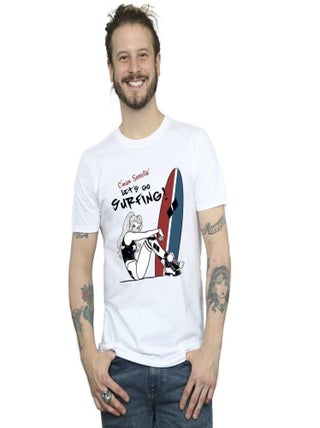 DC Comics - T-shirt LET'S GO SURFING