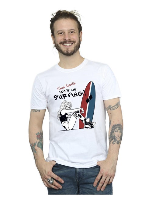 DC Comics - T-shirt LET'S GO SURFING - Kiabi