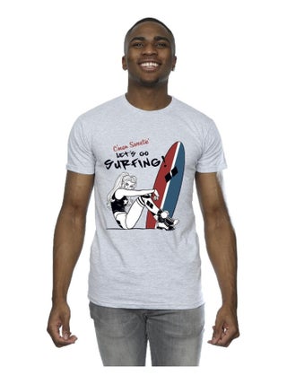 DC Comics - T-shirt LET'S GO SURFING